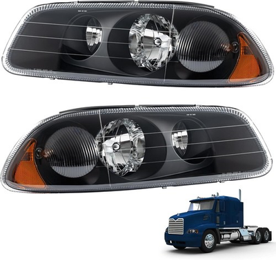 #ad Avsty Headlights Assembly for Mack Vision Granite Pinnacle CX CXU CXN GU4 GU5... $329.99