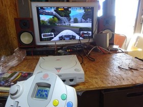 Sega Dreamcast Console Set HKT-3000 W/Box DC Used Game Good NTSC-J Japan JP