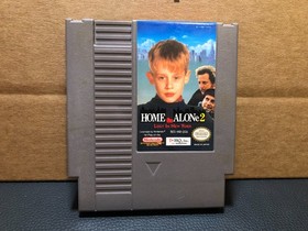 HOME ALONE 2 LOST IN NEW YORK NES GAME WITH MANUAL GOOD CONDITION