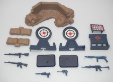Vintage 1985 Cobra Rifle Shooting Range Unit G.I. GI Joe 100 Complete 3.75 ARAH