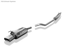  Komplettanlage ab Kat Opel Corsa B 135x80 flachoval