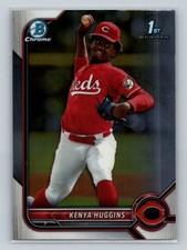 2022 Bowman Draft #BDC-140 Kenya Huggins Chrome