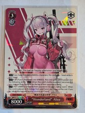 Weiss Schwarz - Nikke S117-E60 RR "Wonderland" Alice