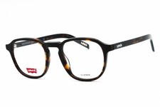 LEVIS LV 1024 086 Eyeglasses Havana Frame Lenses 50mm