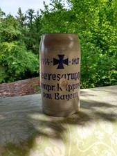 Bierkrug 1. Weltkrieg Heeresgruppe Kronprinz Rupprecht von Bayern 1917
