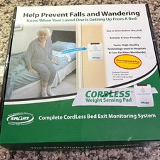 Caregiver Bed Alarm Cordless Weight Sensing Pad