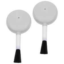 2 Pcs Plastic Air Blower Dust Cleaner Camera Lens Cleaner With Soft Brush