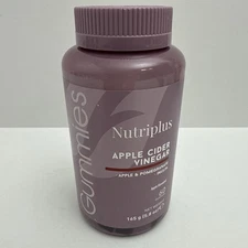 FARMASI Nutriplus Gummies - Apple Cider Vinegar 60 Gummies Exp 5/27.
