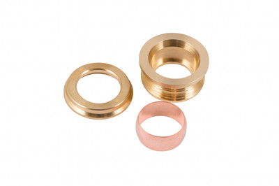 10x Westco 10mm x 8mm 3-teiliges Reduzierset - Klemmverschraubung Zubehör