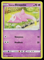 Galarian Slowpoke 054/198 Chilling Reign Common