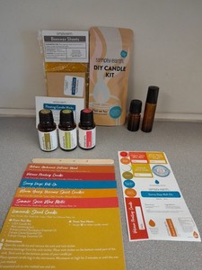 Simply Earth Essential Oils Candle Kit Incomplete