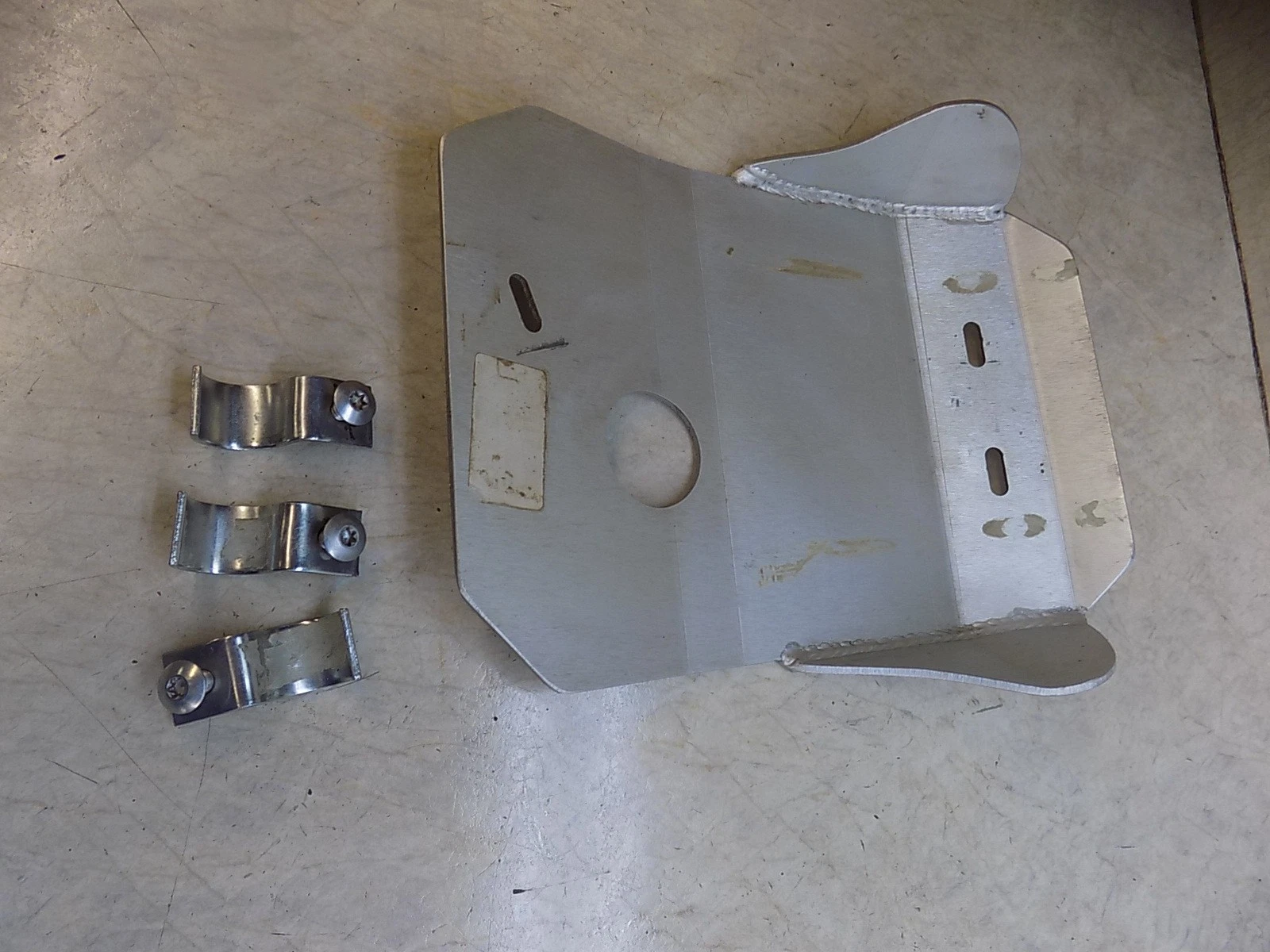 Honda CR500 Ricochet Skidplate guard bash plate   CR 500 2000