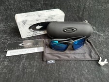 Oakley sunglasses Gascan steel Black frame Prizm Blue Polarized lens OO9096-01