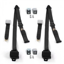 Ford Truck 1967 - 1979 Airplane 3pt Bk Seat Kit Wbrackets-2 Belts