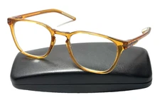 ROKA RORY E7542-0852 Bourbon Brown Slim Plastic Rectangular Eyeglasses Frames