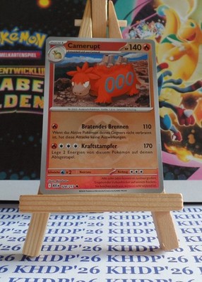 Pokemon ASC - Camerupt Flottball RH - (Erhabene Helden 028)  