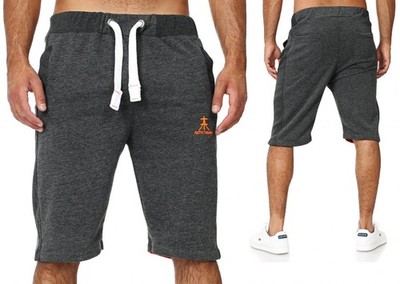 Akito Tanaka Herren Sweat pants Shorts Okinawa kurze Hose Freizeit Sport Neon