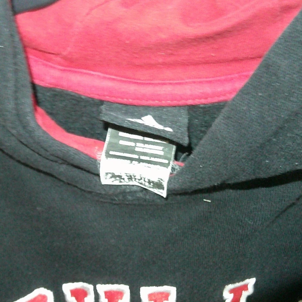 Sudadera con capucha vintage Adidas Chicago Bulls NBA niños jóvenes suéter sudadera grande Foto 3 de 3