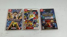 Lot of Three Nintendo Switch Game Cases No Games Included
