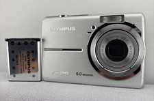 Olympus FE-190 FE series 6.0 MP Compact Digital Camera 3X Optical Zoom Silver