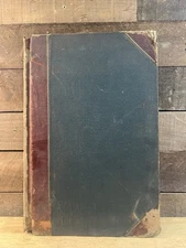 Antique Record Book Cashiers Book Of Receipts Beaver Falls, Pennsylvania 