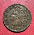 1906 US Indian Head Cent! Choice VF! Old US Coin!