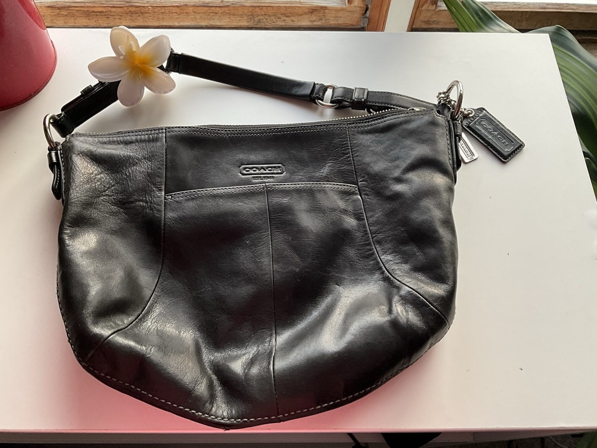 Y2K Coach Black Hobo Bag | eBay