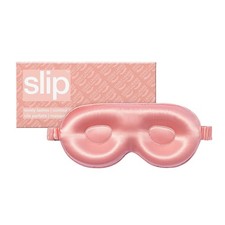 Silk Sleep Mask Rose Contoured Light Blocking Adjustable Strap Model 4987 slip