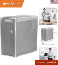 Eco-Friendly See-Through CPU Dust Cover - Waterproof Protection for Desktops