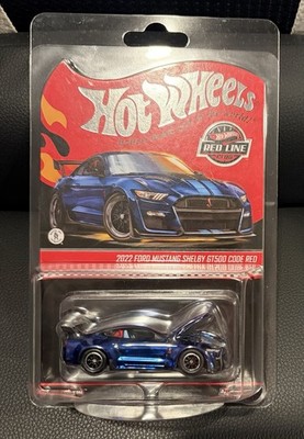 Hot Wheels RLC 2022 Ford Mustang Shelby GT500 Code Red JJY59 In Hand