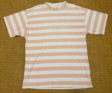 Vintage 90  s Guess Embroidered Striped T-Shirt Men  s Size Medium M