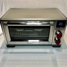 Wolf Gourmet Elite Countertop Oven with Convection WGCO150S Red Knobs Works READ