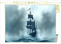 Calvendo Puzzle Fog Sailor | 1000 Pieces, Finished Size 25.2 × 18.9 In (64 × 48