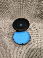 Invisalign Aligner and Retainer Case - Black/Blue- New-