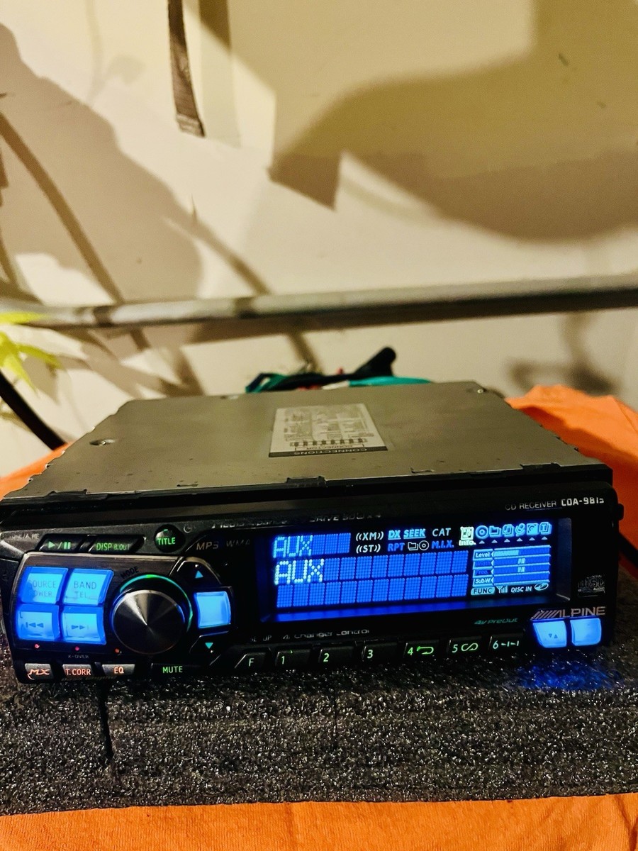 Alpine CDA-9815 CD Player In Dash Receiver for sale online