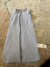 Blue Snail 100 Muslin Cotton Baby Sleep Sack 0-6 Months