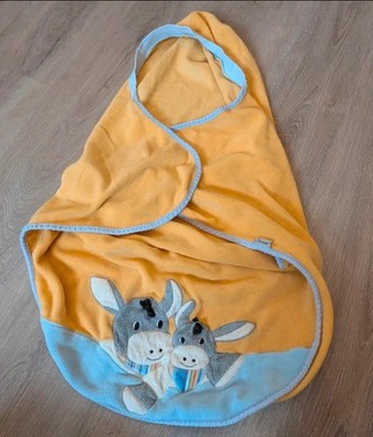 Einschlagdecke von Sterntaler mit Esel Emmi Babydecke