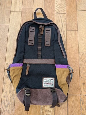 Master-piece Japanese Backpack Nylon Leather Suede Excellent Condition