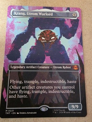 Krang, Utrom Warlord - (Borderless) Teenage Mutant Ninja Turtles Regular - Mtg