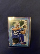 2025 Optic Football Jackson Hawes 224 Purple Shock