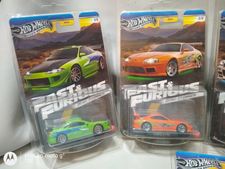 Hot Wheels Fast & Furious Brian O'Conner Set Skyline Supra Eclipse Protector Pac - Image 2 of 4