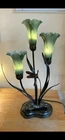 VTG Dale Tiffany Luminarie Tulip Lamp Dragonfly Connoisseur Collection BEAUTIFUL