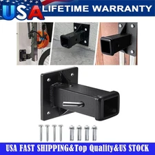 SPARKWHIZ Bolt on Hitch Receiver Tube 2 Inch Hitch Wall Mounted Hitch Mount US