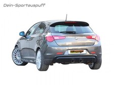 Ragazzon Mittig Racinganlage Alfa Giulietta 1.8 TBi für Cad.Heck 102mm gerollt