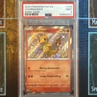 2024 POKEMON PAF EN-PALDEAN FATES SHINY RARE #109 CHARMANDER PSA 9