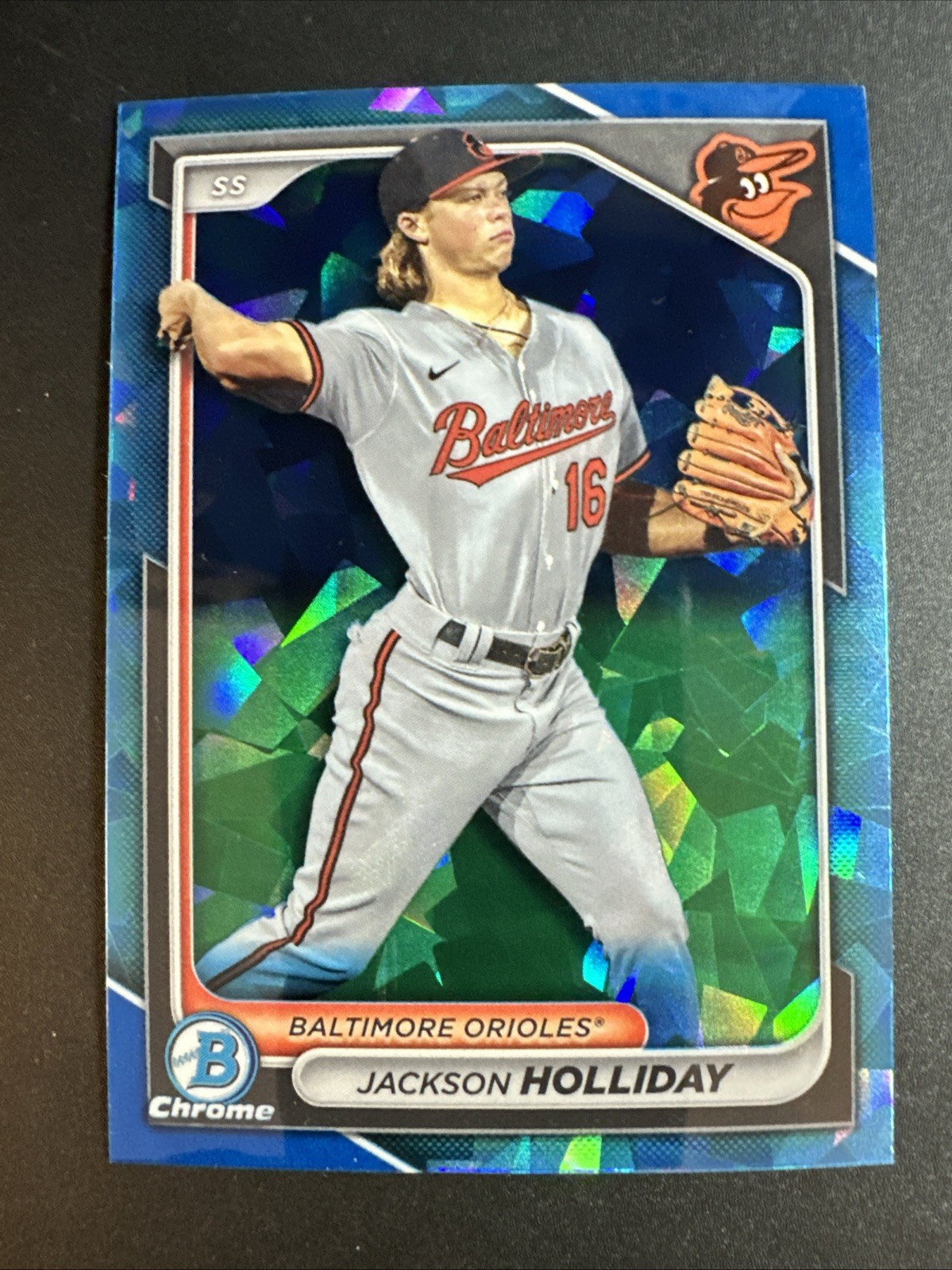 2024 Bowman Sapphire Baseball Jackson Holliday #BCP-47 Orioles 
