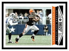 2013 Score Trent Richardson #50 Cleveland Browns