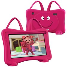 Kids Tablet 7 Toddler Learning Tablet with WiFi, YouTube, Dual Camera, Touch ...