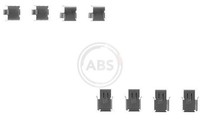 A.B.S. 1171Q ZubehöRsatz, Scheibenbremsbelag Vorne FüR Mitsubishi