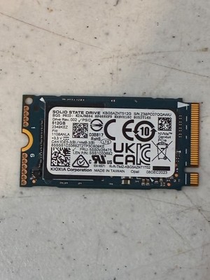 KIOXIA KBG5AZNT512G 512GB SSD NVMe M.2 2242 使用時間0時間 SSD